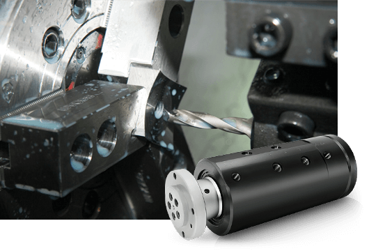 DSTI's Machine Tool Fluid Rotary Unions for Hydraulic & Pneumatic Lathe Chucks