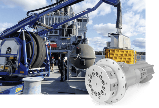DSTI's Oil & Gas Fluid Swivel Joints & Rotary Joints for Umbilical Hose Reel Systems