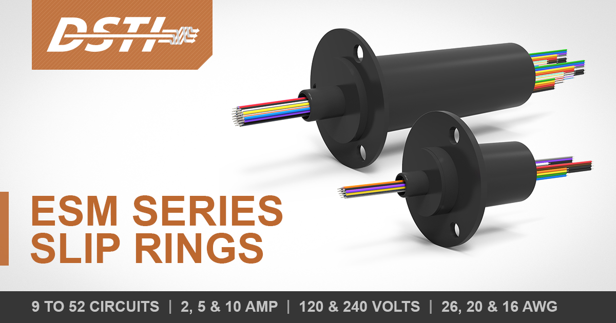 ESM Series Electrical Slip Rings - DSTI